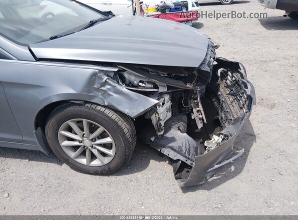 5NPE24AF1JH683325 2018 HYUNDAI SONATA Gray 