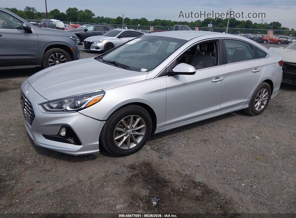 5NPE24AF1JH705131 2018 HYUNDAI SONATA Silver Front left