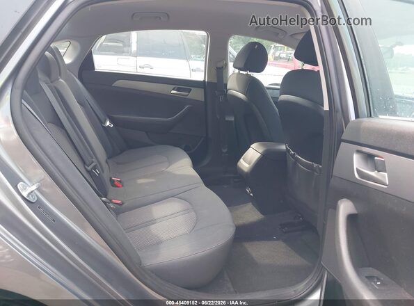 5NPE24AF1JH725475 2018 HYUNDAI SONATA Gray VIN კოდის სტიკერის ხედი