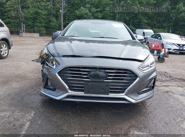 5NPE24AF1JH725475 2018 HYUNDAI SONATA Gray ხელსაწყოთა პანელის ხედი