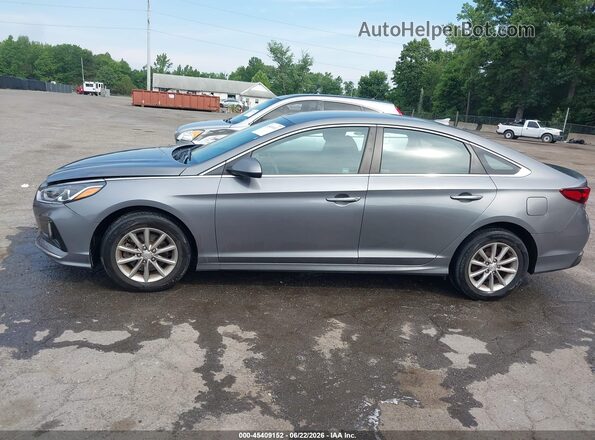 5NPE24AF1JH725475 2018 HYUNDAI SONATA Gray სალონის 360-გრადუსიანი ხედი