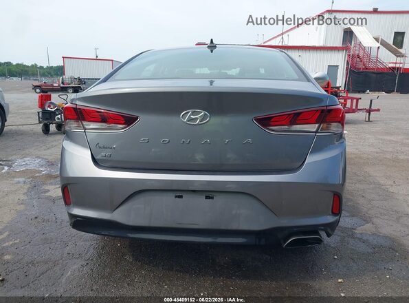 5NPE24AF1JH725475 2018 HYUNDAI SONATA Gray 