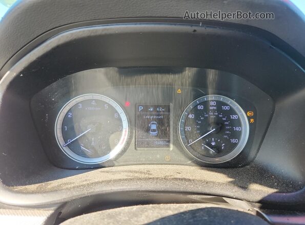 5NPE24AF1KH736509 2019 HYUNDAI SONATA Silver Vista del cuadro de instrumentos