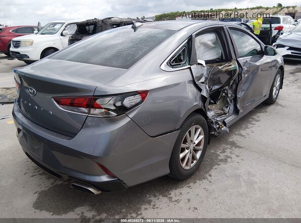 5NPE24AF1KH771499 2019 HYUNDAI SONATA Серый Задняя правая четверть