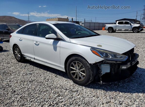 5NPE24AF1KH801729 2019 HYUNDAI SONATA White 
