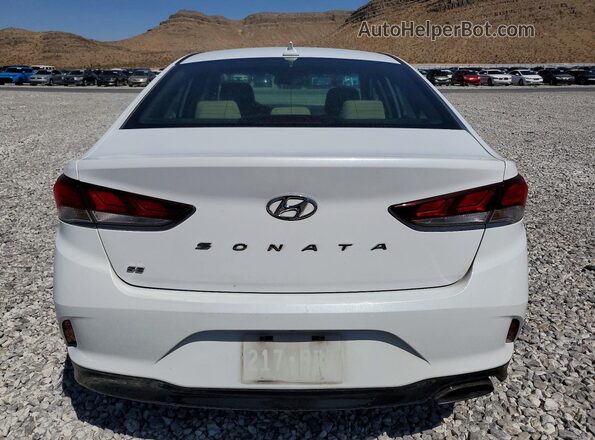 5NPE24AF1KH801729 2019 HYUNDAI SONATA White 