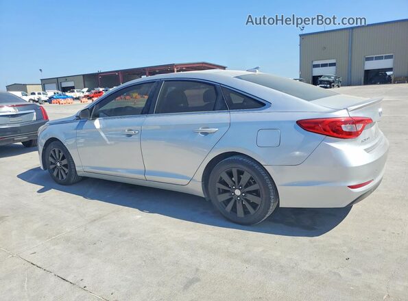 5NPE24AF2GH265493 2016 HYUNDAI SONATA Silver Tył lewy