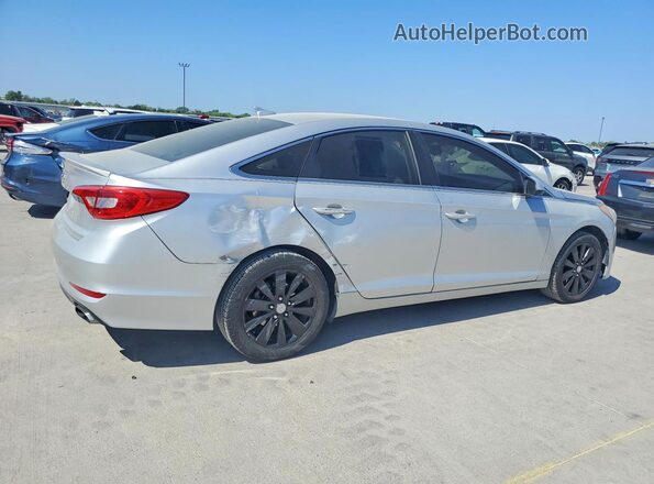 5NPE24AF2GH265493 2016 HYUNDAI SONATA Silver Tył prawy