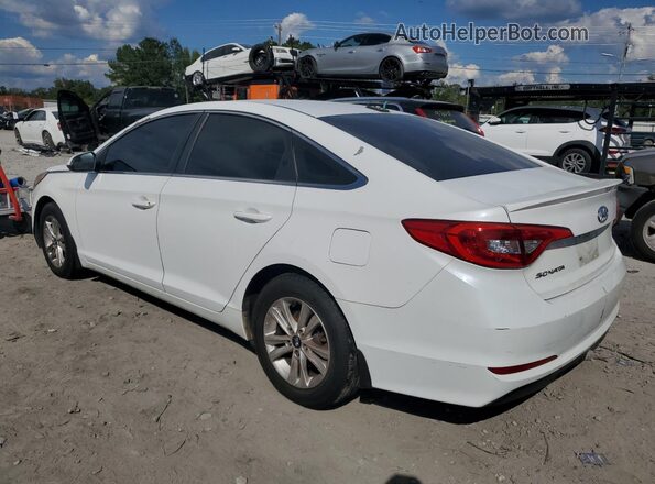 5NPE24AF2GH297392 2016 HYUNDAI SONATA White უკანა მარცხენა