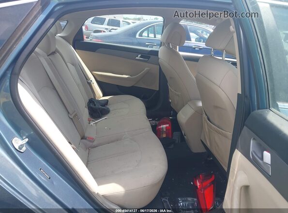 5NPE24AF2GH297635 2016 HYUNDAI SONATA Blue VIN კოდის სტიკერის ხედი