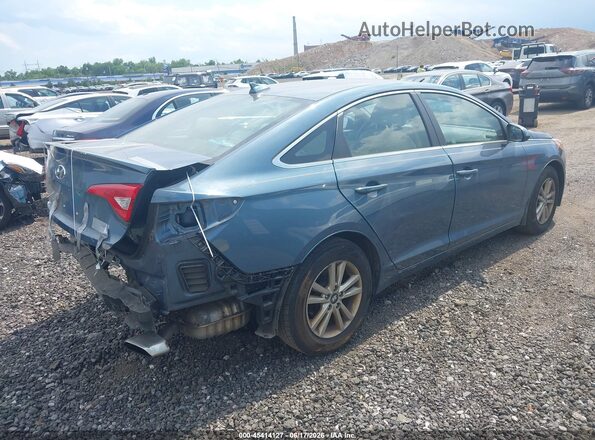 5NPE24AF2GH297635 2016 HYUNDAI SONATA Blue უკანა მარჯვენა
