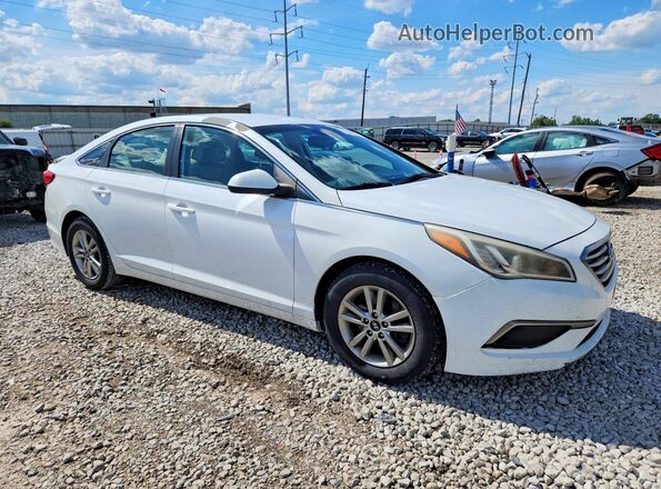5NPE24AF2GH314255 2016 HYUNDAI SONATA White წინა მარჯვენა