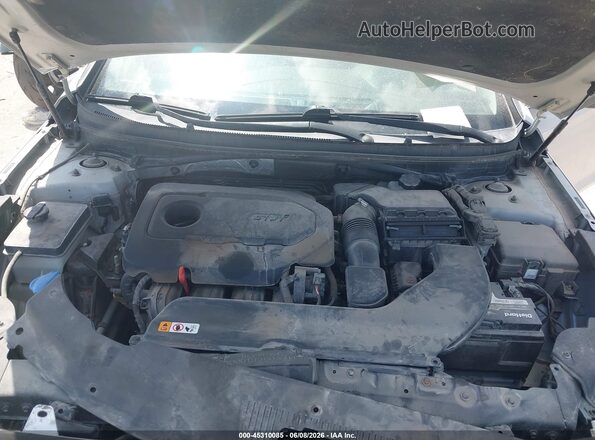 5NPE24AF2GH324820 2016 HYUNDAI SONATA Silver Rear view