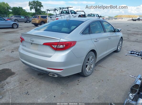 5NPE24AF2GH324820 2016 HYUNDAI SONATA Silver Rear right