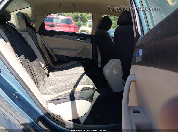 5NPE24AF2GH341634 2016 HYUNDAI SONATA Blue Вид наклейки з VIN-кодом
