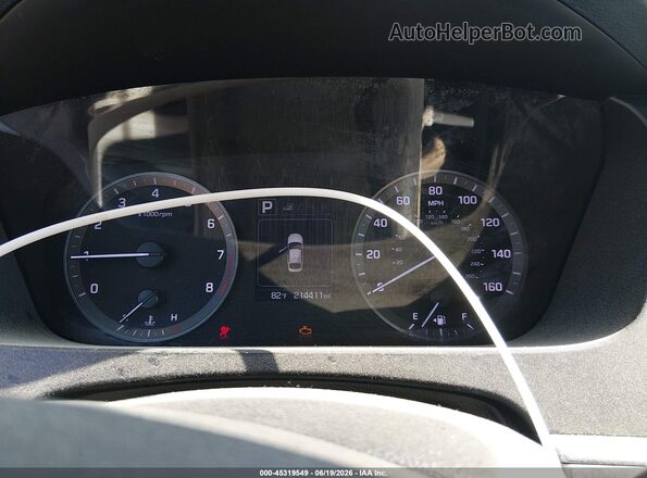 5NPE24AF2GH341634 2016 HYUNDAI SONATA Blue Вид задніх сидінь