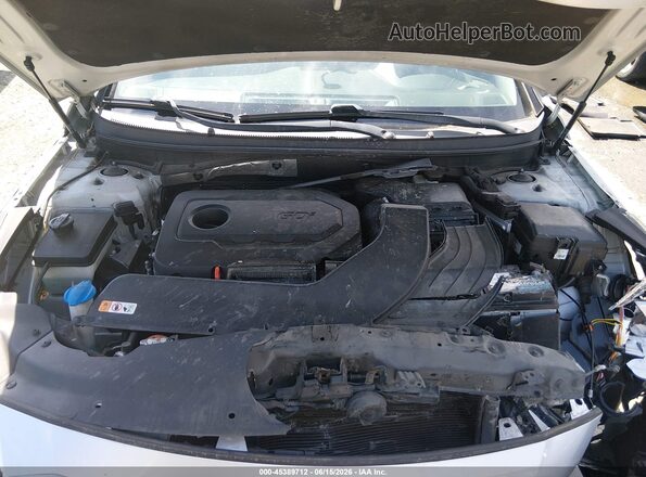 5NPE24AF2GH360197 2016 HYUNDAI SONATA Silver Rear view