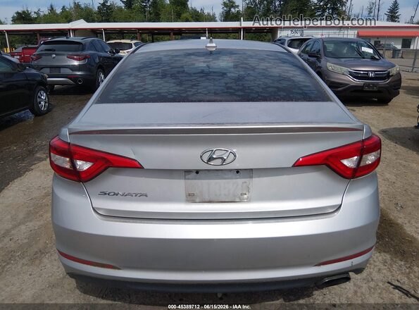 5NPE24AF2GH360197 2016 HYUNDAI SONATA Silver 