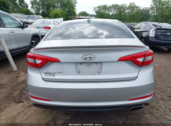 5NPE24AF2GH366520 2016 HYUNDAI SONATA Silver 