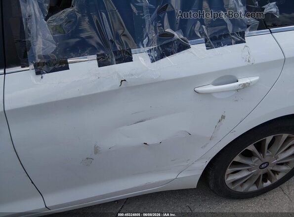 5NPE24AF2GH400973 2016 HYUNDAI SONATA Белый Вид спереди