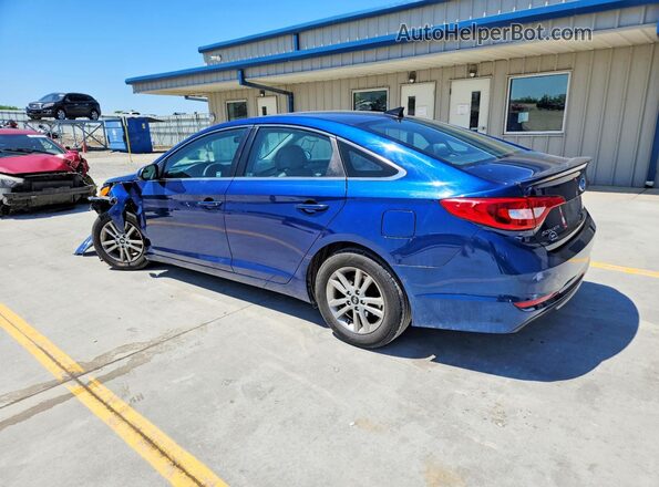5NPE24AF2HH476422 2017 HYUNDAI SONATA Blue უკანა მარცხენა