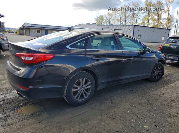 5NPE24AF2HH480681 2017 HYUNDAI SONATA Black უკანა მარჯვენა