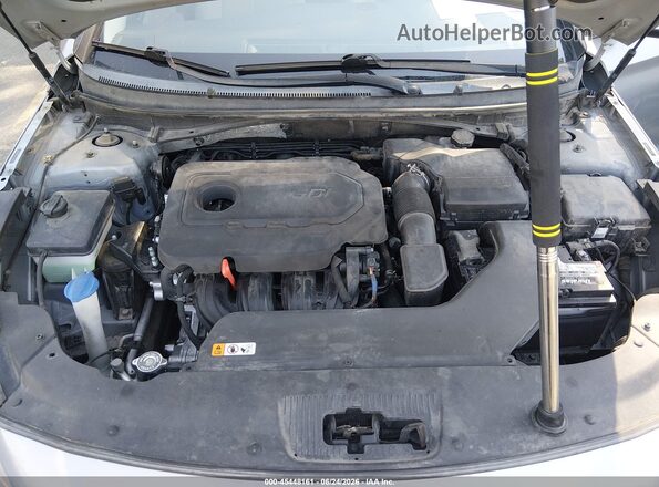 5NPE24AF2HH482981 2017 HYUNDAI SONATA Silver უკანა ხედი