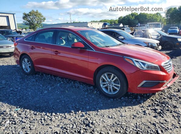 5NPE24AF2HH491373 2017 HYUNDAI SONATA Maroon წინა მარჯვენა