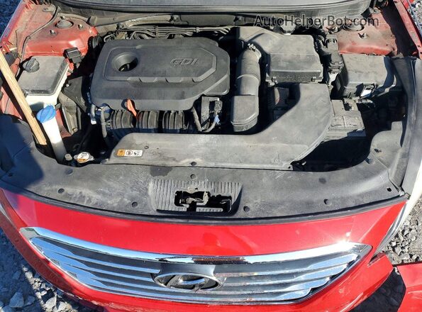 5NPE24AF2HH491373 2017 HYUNDAI SONATA Maroon უკანა სალონის ხედი