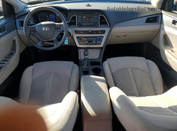5NPE24AF2HH491373 2017 HYUNDAI SONATA Maroon წინა პანელის ხედი