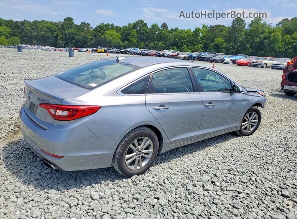 5NPE24AF2HH492586 2017 HYUNDAI SONATA Silver Հետևի աջ