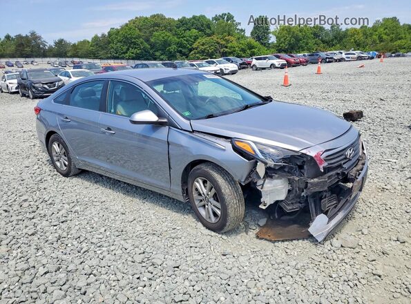 5NPE24AF2HH492586 2017 HYUNDAI SONATA Silver Առջևի աջ