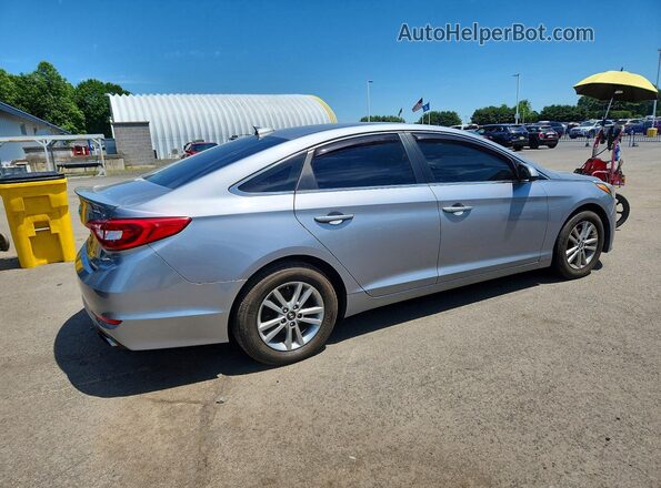 5NPE24AF2HH493771 2017 HYUNDAI SONATA Silver Rear right