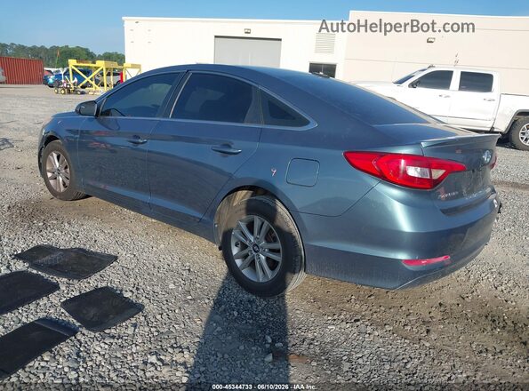 5NPE24AF2HH514649 2017 HYUNDAI SONATA Light Blue Rear left