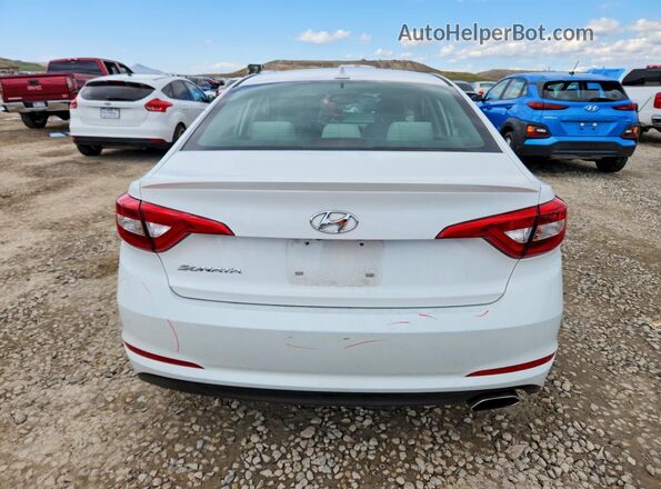 5NPE24AF2HH586290 2017 HYUNDAI SONATA White Vista trasera