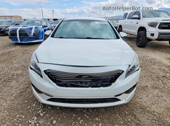5NPE24AF2HH586290 2017 HYUNDAI SONATA White Vista frontal
