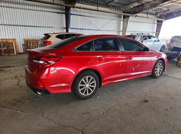 5NPE24AF2JH598400 2018 HYUNDAI SONATA Red 