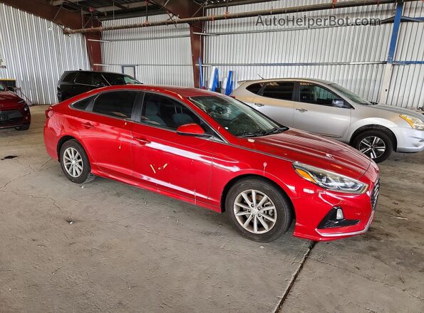 5NPE24AF2JH598400 2018 HYUNDAI SONATA Red 