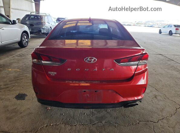 5NPE24AF2JH598400 2018 HYUNDAI SONATA Red 