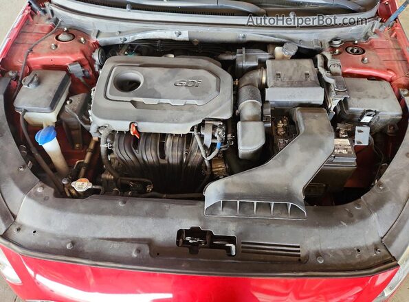5NPE24AF2JH598400 2018 HYUNDAI SONATA Red 
