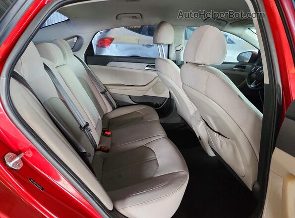5NPE24AF2JH598400 2018 HYUNDAI SONATA Red 