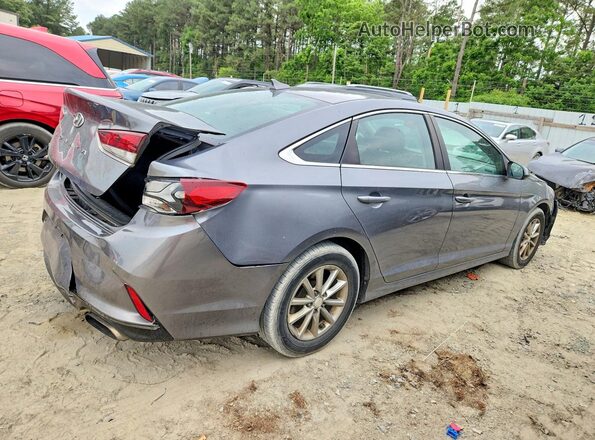 5NPE24AF2JH708989 2018 HYUNDAI SONATA Gray 