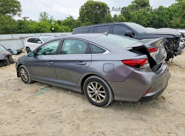5NPE24AF2JH708989 2018 HYUNDAI SONATA Gray 