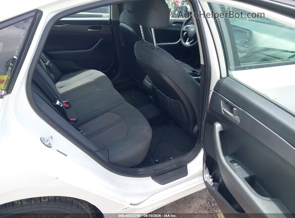 5NPE24AF2KH740200 2019 HYUNDAI SONATA Белый Вид наклейки с VIN-кодом