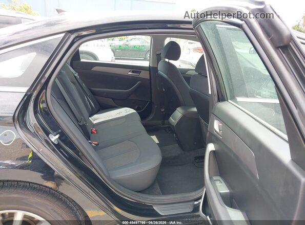5NPE24AF2KH748541 2019 HYUNDAI SONATA Black Вид наклейки з VIN-кодом