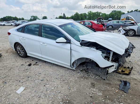 5NPE24AF2KH753058 2019 HYUNDAI SONATA White 