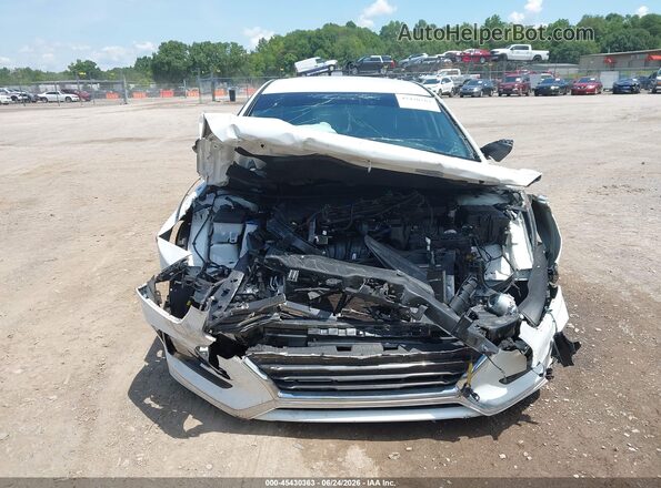 5NPE24AF2KH759698 2019 HYUNDAI SONATA White Instrument cluster view