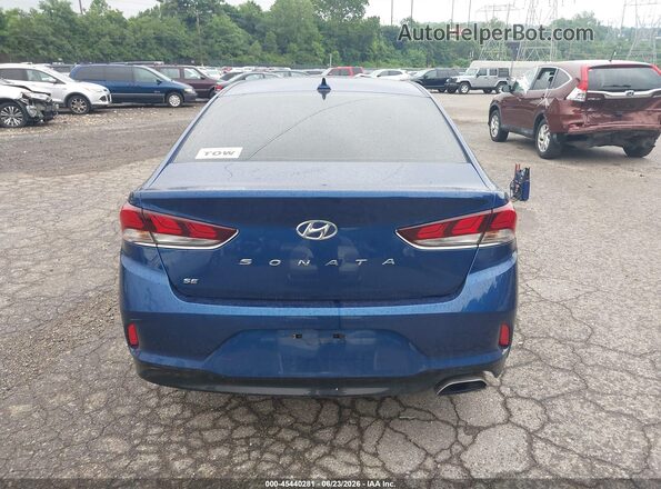 5NPE24AF2KH795956 2019 HYUNDAI SONATA Blue 
