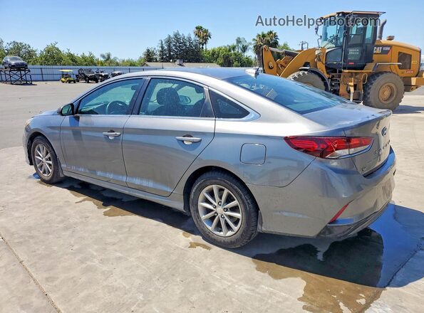 5NPE24AF2KH796427 2019 HYUNDAI SONATA Gray Задня ліва чверть