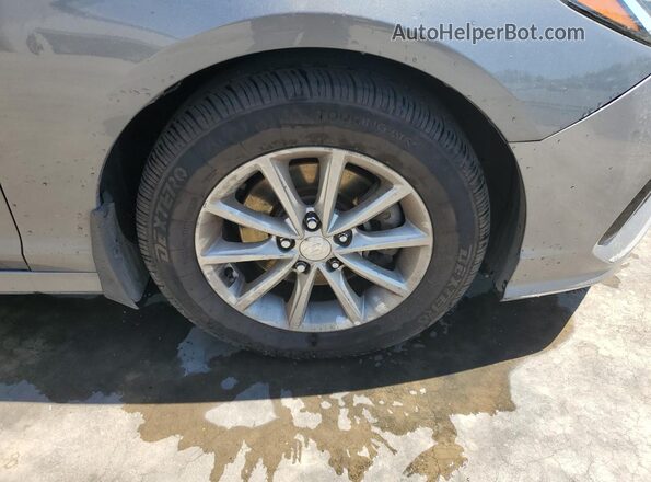 5NPE24AF2KH796427 2019 HYUNDAI SONATA Gray 